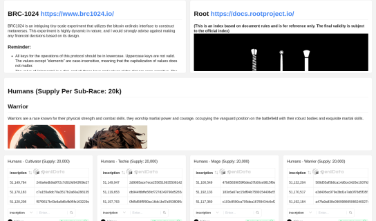 BRC-1024:ROOT maked by goose808 @GeniiData